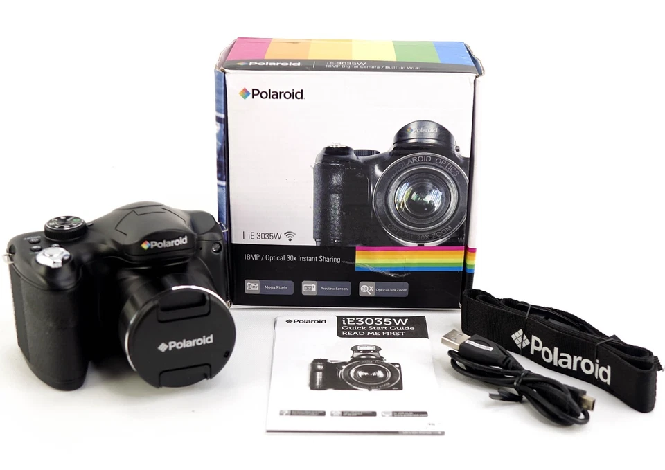 NEW Polaroid IE3035W 18MP Digital Still Camera Zoom 30X Optical, 120X Digital - Image 2 of 4