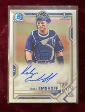 2021 Bowman Chrome Prospect Autograph Kale Emshoff #CPA-KE