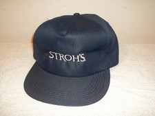 Vtg STROH'S BEER SNAPBACK HAT Made In USA