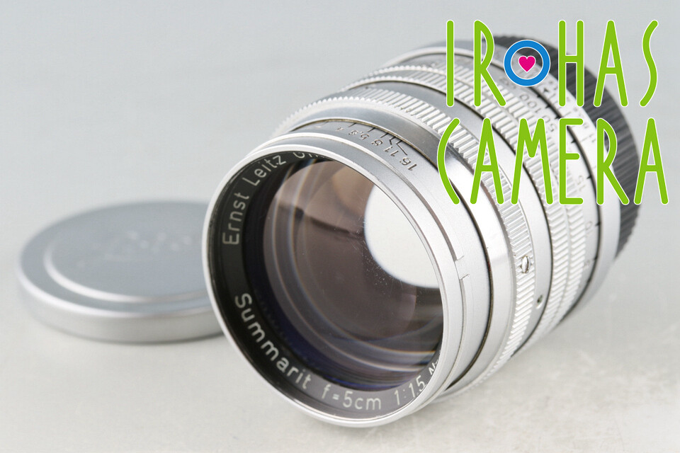 Leica Leitz Summarit 50mm F/1.5 Lens for Leica L39 #53654 T Leica Leitz Summarit 50mm F/1.5 Lens for Leica L39 #53654 T