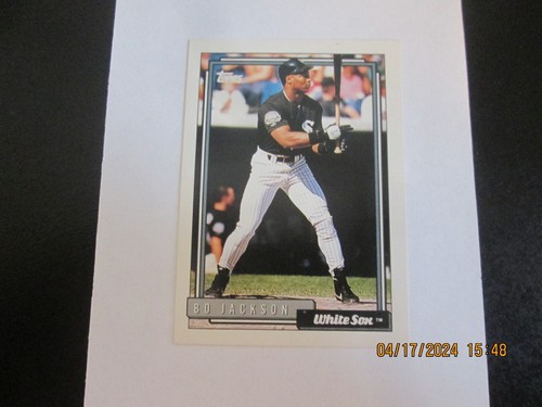 BO JACKSON WHITE SOX 1992 TOPPS BASEBALL #290