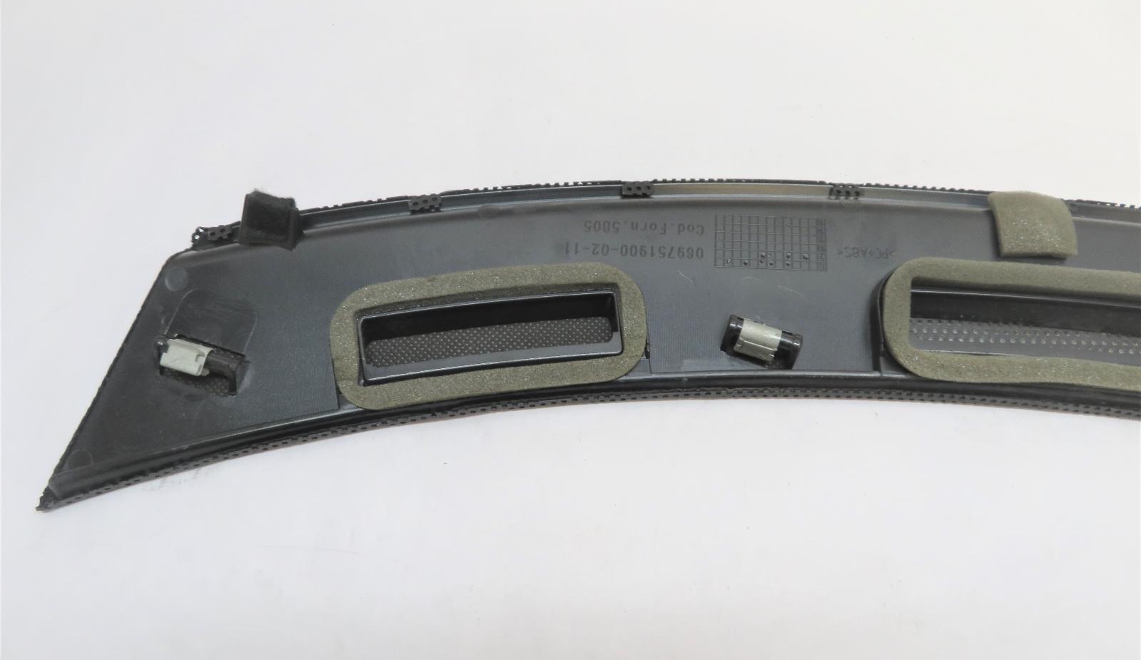 2010 FERRARI CALIFORNIA RIGHT DASH DEFROSTER GRILLE PANEL OEM P/N 069751900