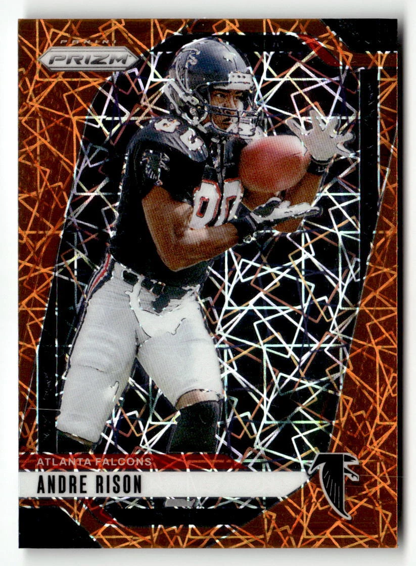 2024 Panini Prizm #16 Andre Rison Orange Laser Prizm