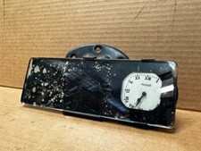 Vintage Kokomo Rear View Mirror Clock Accessory Luxury Car Collectible