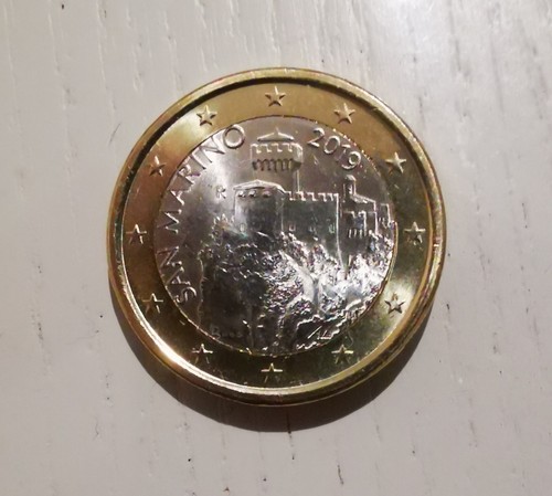 1 euro san marino 2019