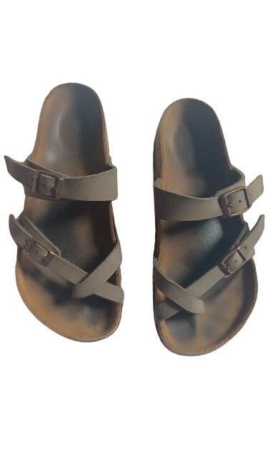 Birkenstock Brown Cork Sandal Slip On Size: 36 | eBay