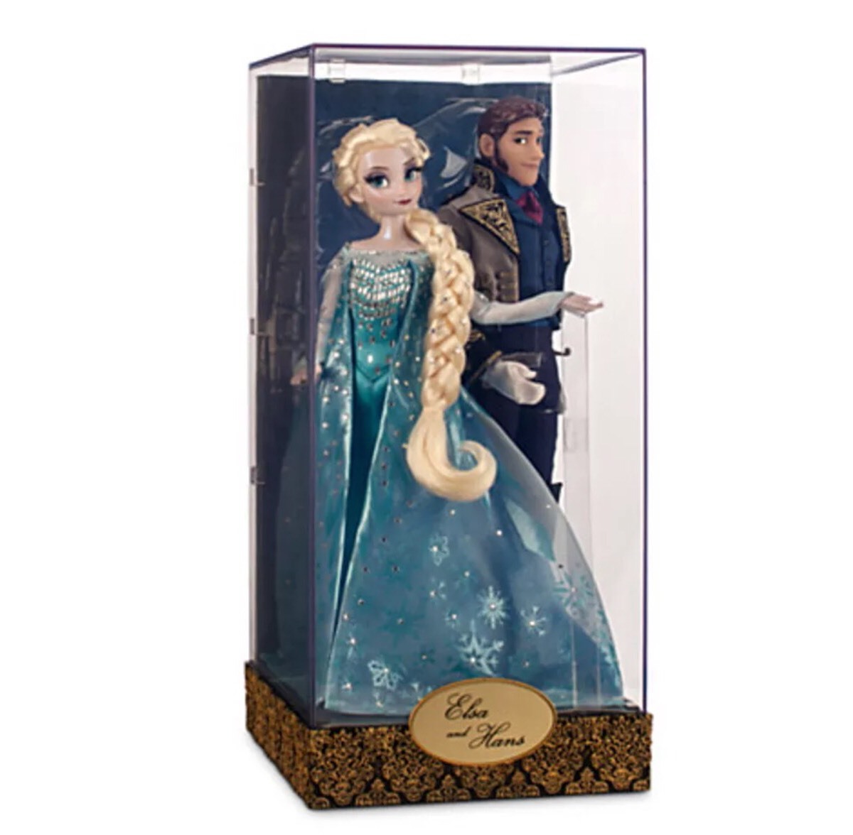 Disney Designer Heroes Villains Frozen Elsa Hans Dolls Limited