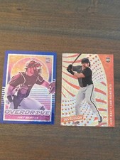 ⚾2021 Chronicles Joey Bart RC x2 Card Lot REVOLUTION/OVERDRIVE