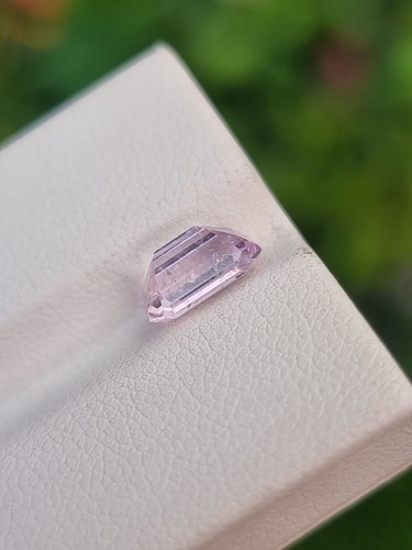 Rosa Topas Stein natur unbehandelt unbeheizt lose facettiert Katlang Pakistan - Bild 3 von 5