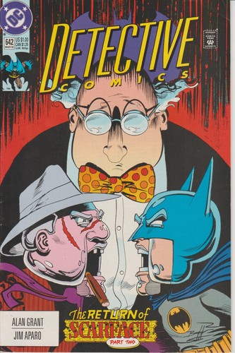 DC COMICS DETECTIVE COMICS #642 1ST PRINT F+