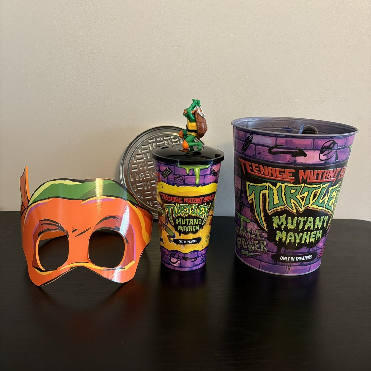 AMC Teenage Mutant Ninja Turtles Mutant Mayhem Popcorn Bucket Set