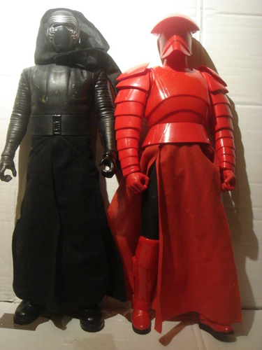 3X STAR WARS 18" - 20" BIG FIG JAKKS PACIFIC KYLO REN , PRAETORIAN GUARD + - Picture 10 of 13