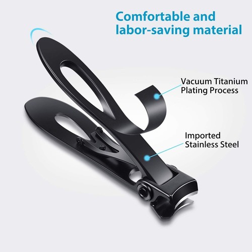 Professional Toe Nail Clippers Cutters for Thick Nails Heavy-Duty Men Tools - Picture 6 of 7