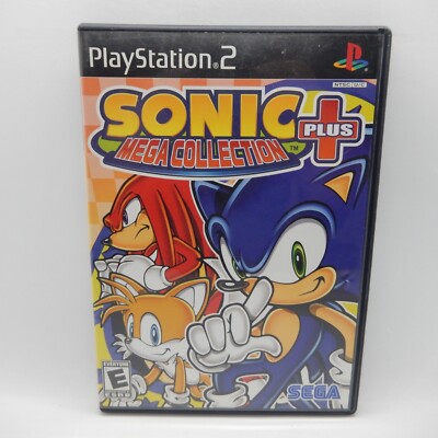 Sonic Mega Collection Plus Sony PlayStation 2 PS2 2004 Complete with Manual CIB