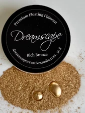 Bronze Gold Metallic Floating Pigment Powder For Epoxy Resin - Nail Art - 50 g