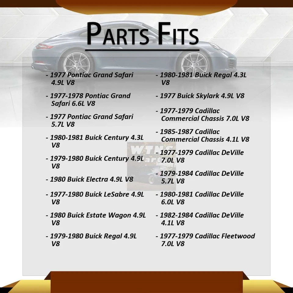 Front Engine Motor Mounts Anchor 2PCS For Pontiac Grand LeMans 1975-1979 - Image 2 of 4
