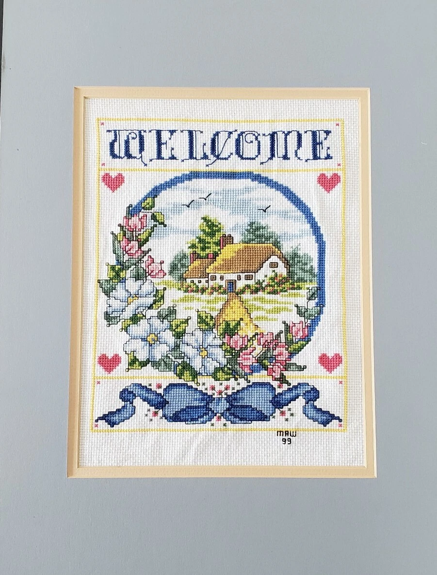 Cross 2024 stitch backing
