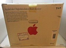 AppleColor Hi Resolution RGB Monitor BOX ONLY 1987 M0401 Rev A Vintage Computers