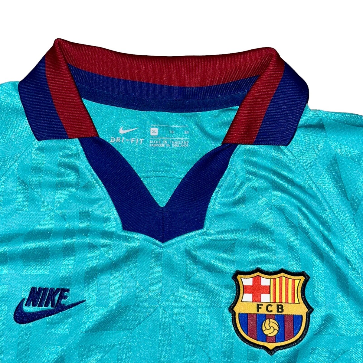 ♢﻿新品♢﻿Nike FC Barcelona 90年代モデル シャツ Vintage 90's Nike Barcelona Football Shirt Bottom Up Jersey