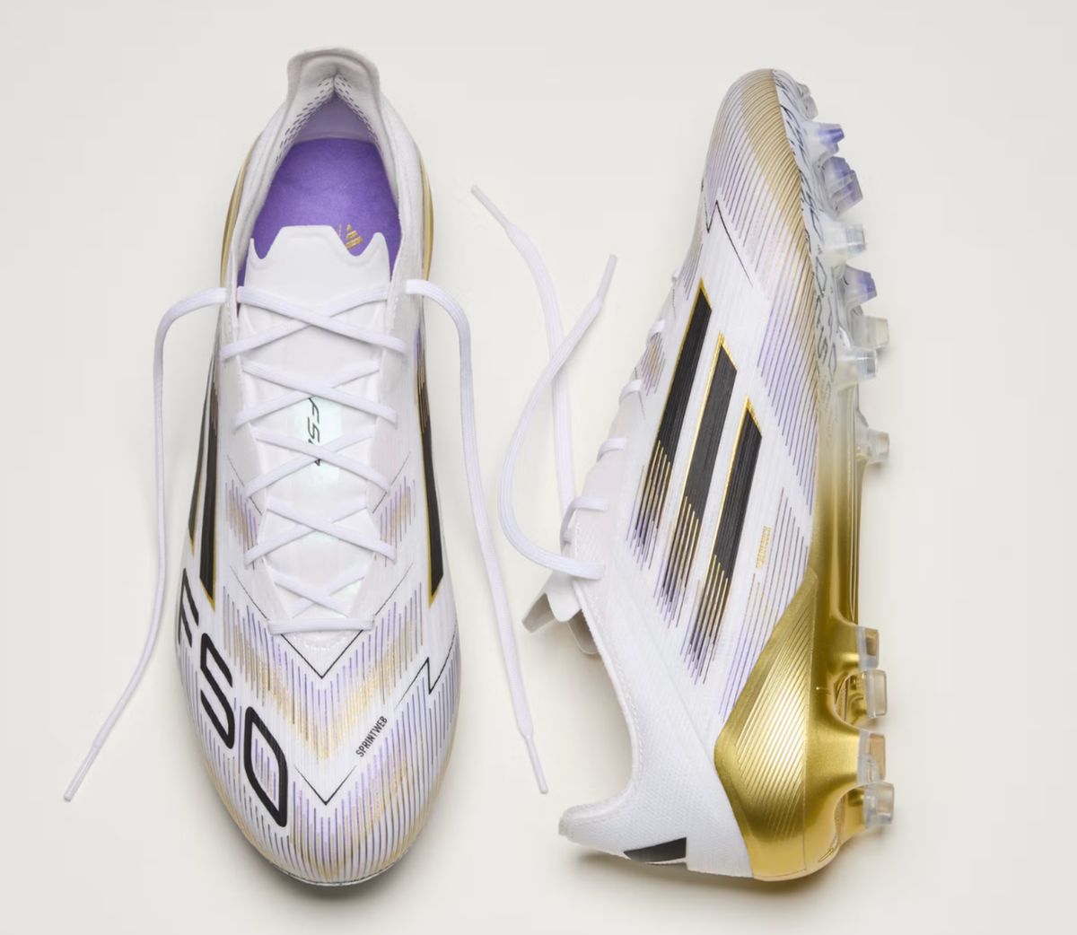 adidas F50 Elite FG JH7617 Cloud White Core Black Gold