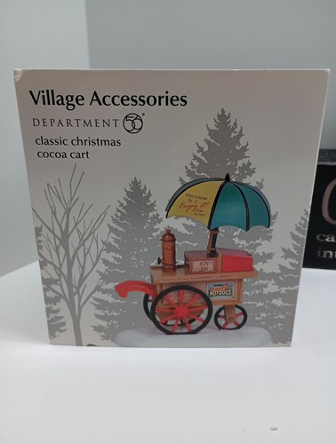Dept 56 Classic Christmas Cocoa Cart - Picture 3 of 7