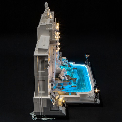 Kit De Lumière LED Jouets Classique Uniquement Pour LEGO® 21062 Fontana Di Trevi - Picture 14 of 17