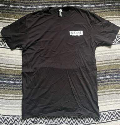 Naked Grouse Blended Scotch Malt Whiskey Branded Black T-shirt 