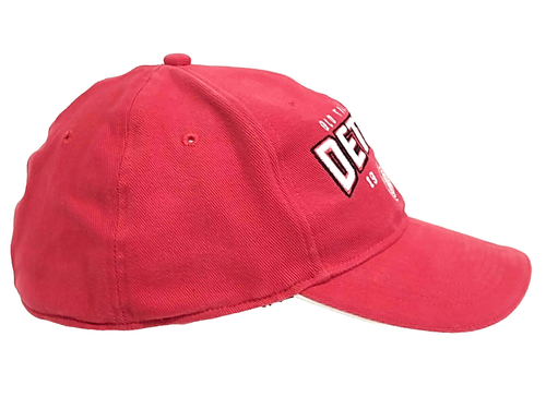 DETROIT RED WINGS NHL Hockey Ball Cap Hat Old Time Hockey Fitted Stretch Hat OS - Picture 4 of 8