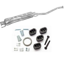 Mittelschalldämpfer für Opel Vectra B 1.8i-2.6i 16V Auspuff mit e + Zubehör