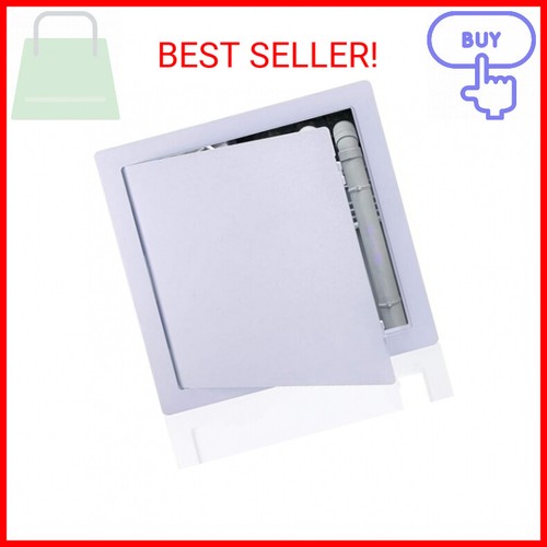 Suteck Plastic Access Panel for Drywall Ceiling 10 x 10 Inch Reinforced Plumbing