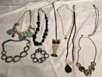 Miscellaneous Bag Costume Jewelry - Avon, Flirt, Laura Ashley etc.. see pics..