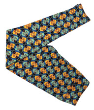 LuLaRoe Leggings Women's One Size OS SOUTHWEST Blue Mint Yellow Black Red NWT