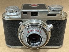 Bolsey 35 Model B Vintage RF Camera w/ 44mm f/3.2 wollensak - Works