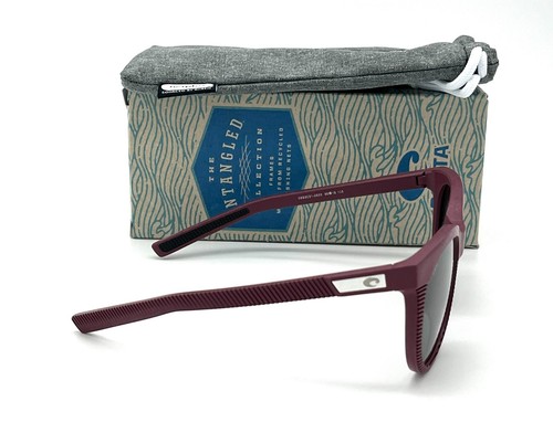 Costa Del Mar VICTORIA Net Plum / Gray 580G Polarized 56mm Sunglasses. - Picture 4 of 4