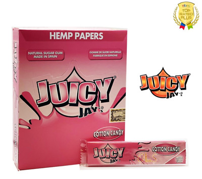 Juicy Jays FULL BOX 24 Packungen KingSize Flavoured Smoking Zigaretten Blättchen