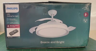 Philips Bliss Deckenventilator mit Lampe Weiß 35 W 28 W 4500 Lm_10.8_3
