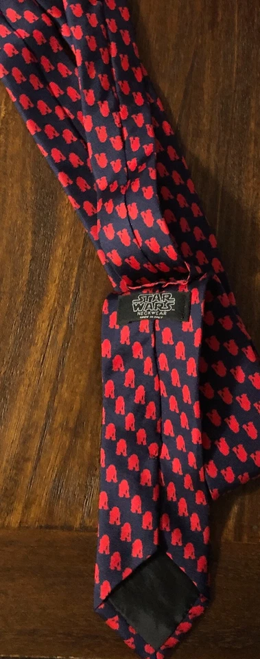 Corbata R2D2 Star Wars ropa geek seda (rara) corbata ajustada $55 Foto 3 de 4