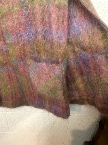 Vintage Andrew Stewart Mohair Blend Cape (OSFM) - Picture 6 of 10