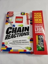 LEGO Chain Reactions: Design and Build Amazing Moving Machines NEW OPEN READ 