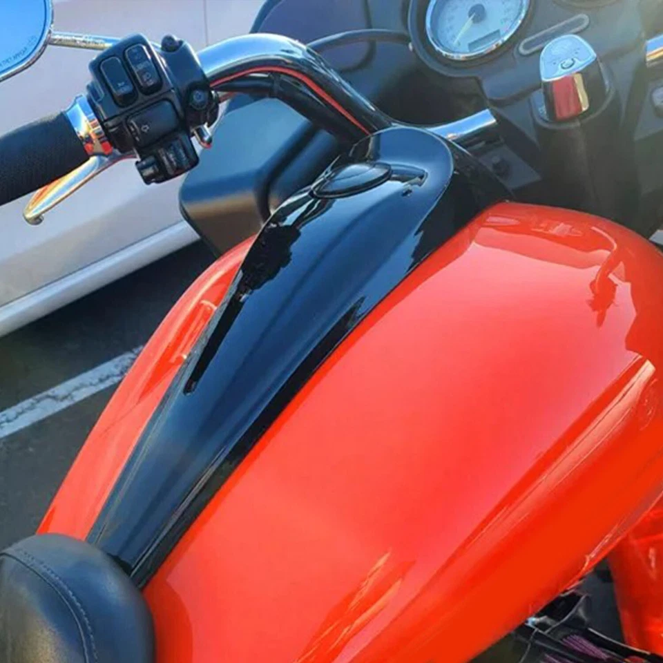 Console de combustível painel + tampa do tanque de gás para Harley Road Street Electra Glide 08-23 - Imagem 2 de 4