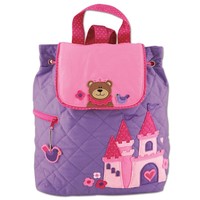 Quilted Backpack-princess Bear Quilted Backpack-princess Bear