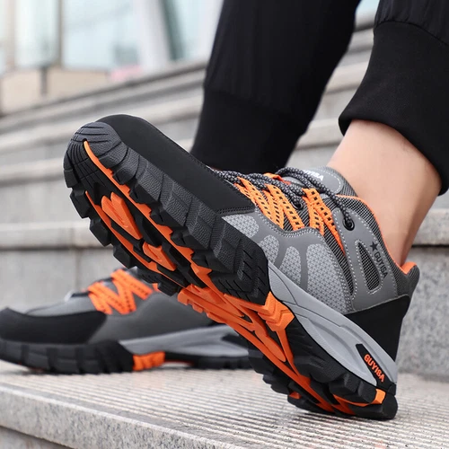 Men's Safety Work Shoes Steel Toe Lightweight Indestructible Boots Non-Slip - Picture 11 of 24
