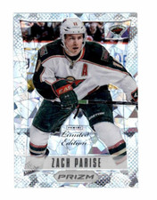 2012-13 Panini Rookie Anthology Prizm Cracked Ice Zach Parise 6/10