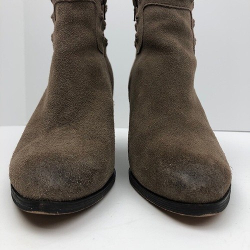 Botines Dolce Vita de gamuza con tachuelas perforadas 6,5 - Imagen 4 de 12