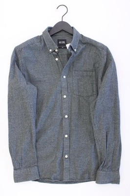   ONLY & SONS Langarmhemd Slim Hemd für Herren Gr. 50, M grün aus Baumwolle  