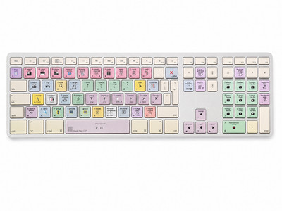 LogicKeyboard Final Cut Pro Tastatur Apple A1243 EMC 2171 USB Keyboard Mac