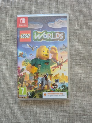 LEGO Worlds Nintendo Switch Spiel - Neu (Code in a Box) Kostenloser Versand