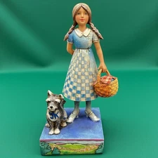2007 Jim Shore Jim Shore Heartwood Creek Wizard of Oz Dorothy and Toto Figurine