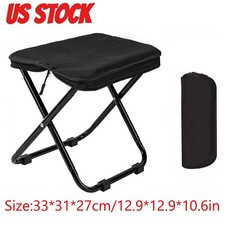 Foldable Camping Backpack Stool Portable Lightweight Collapsible Chair Travel