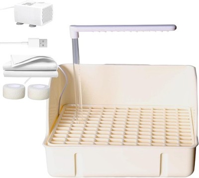 Generico Automatische Vogelbadewanne - Automatische Vogelbadewanne mit Pumpe -
